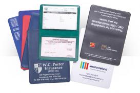License / Liability Card Holders